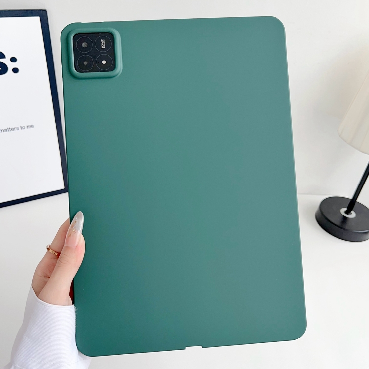 RUBBER Védőburkolat a Xiaomi Pad 6s Pro számára sötétzöld akciós termékkép 1