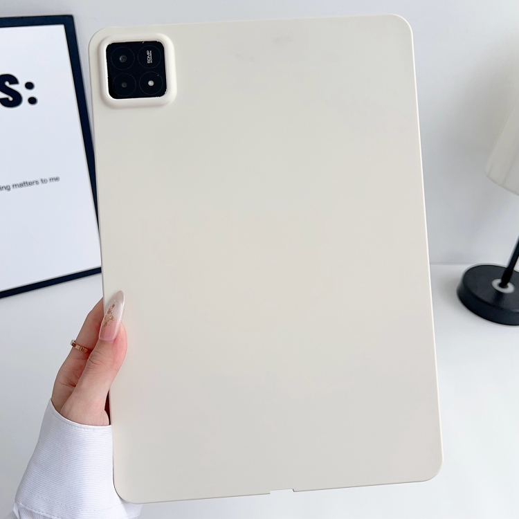 RUBBER Védőburkolat a Xiaomi Pad 6s Pro bézs színhez akciós termékkép 1