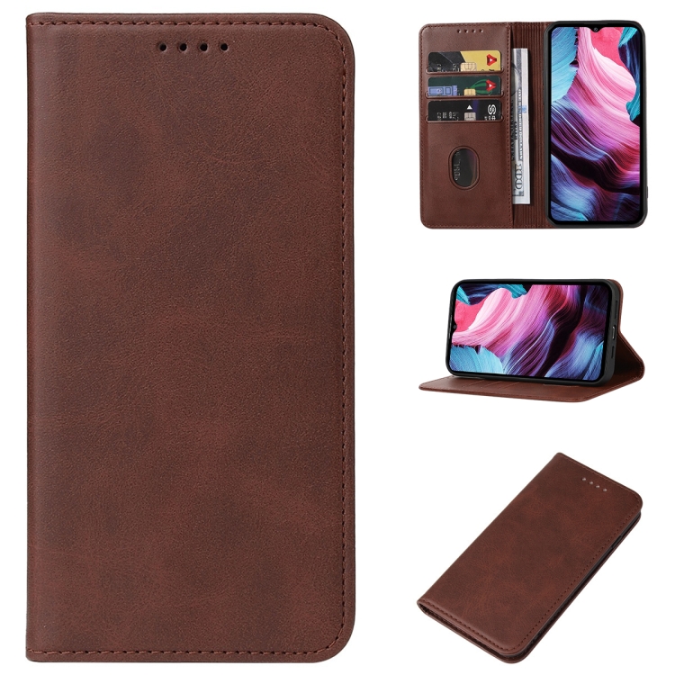MAGNETIC Flip cover Oukitel WP23 / WP23 Pro barna akciós termékkép 1