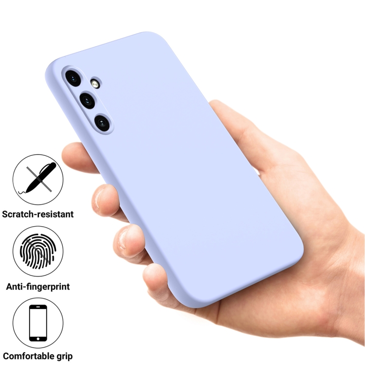 RUBBER Védőburkolat Samsung Galaxy A35 5G lila termék 2. képe