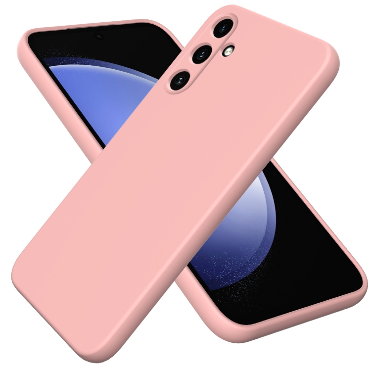 RUBBER Védőburkolat Samsung Galaxy A35 5G rózsaszín akciós termékkép 1