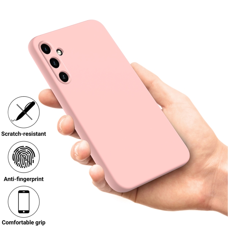 RUBBER Védőburkolat Samsung Galaxy A35 5G rózsaszín termék 2. képe