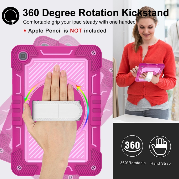 SOLID Tartós huzat Honor Pad X8 sötét rózsaszín termék 2. képe