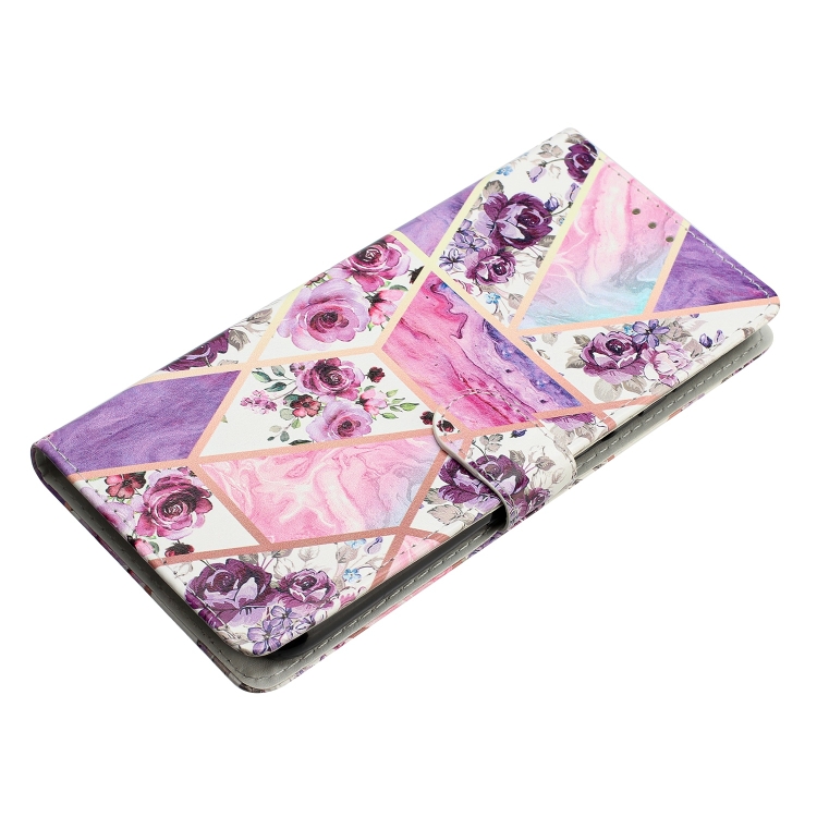 ART pénztárca tok Samsung Galaxy A35 5G PURPLE MARBLE telefonhoz termék 2. képe