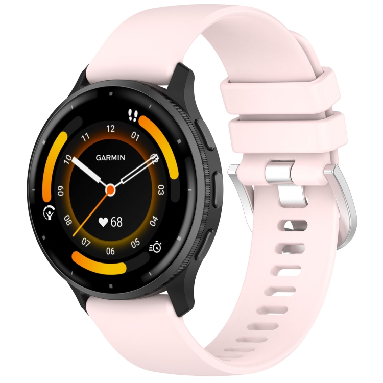 RUBBER Cserélhető szíj Garmin Venu 3 rózsaszínhez akciós termékkép 1