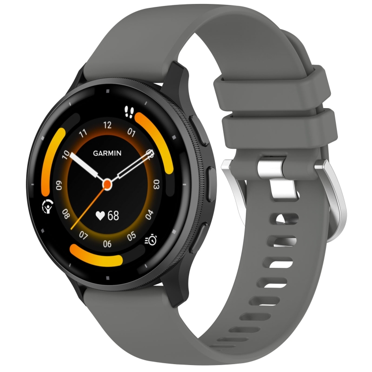 RUBBER Cserélhető szíj Garmin Venu 3 szürke színhez akciós termékkép 1