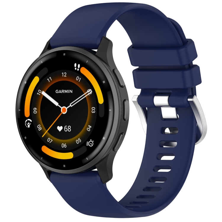 RUBBER Cserélhető szíj Garmin Venu 3 sötétkékhez akciós termékkép 1