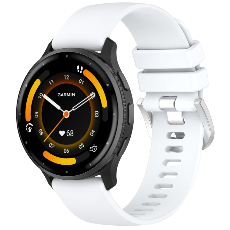 RUBBER Cserélhető szíj Garmin Venu 3-hoz fehér akciós termékkép 1
