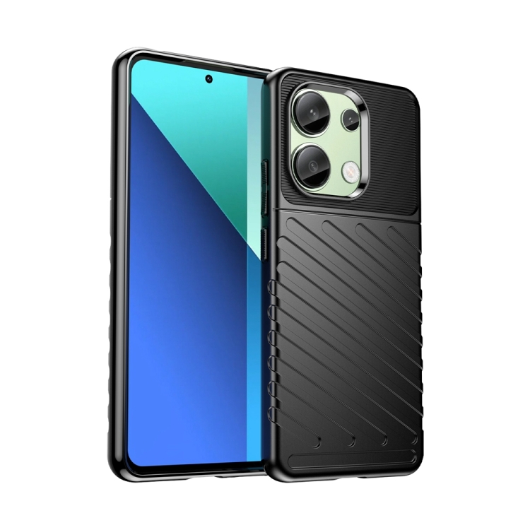 THUNDER Védőtok Xiaomi Redmi Note 13 fekete akciós termékkép 1
