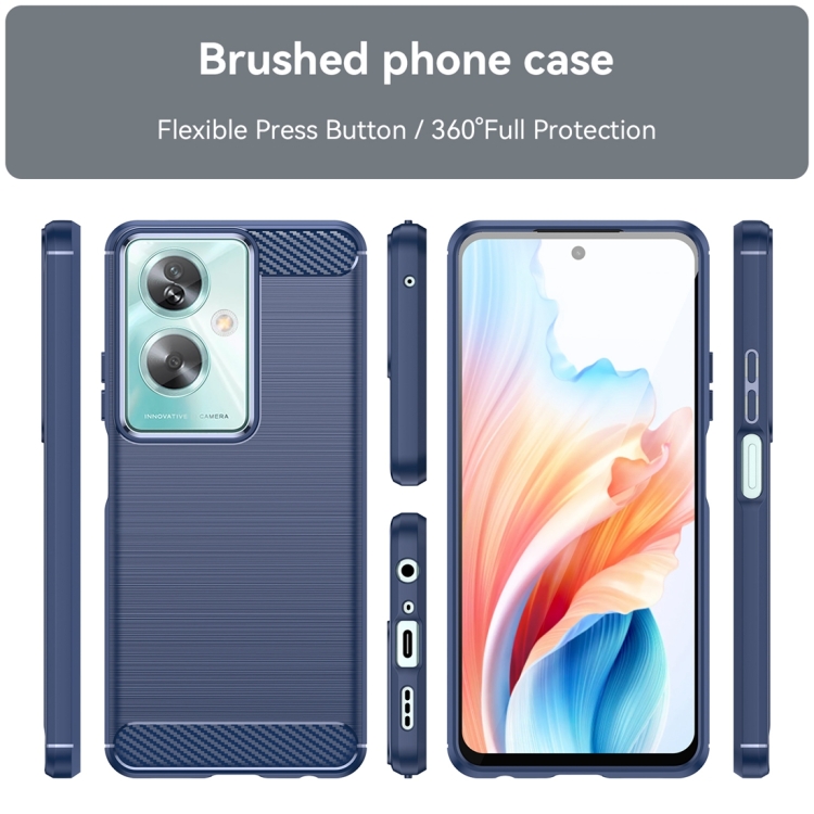 FLEXI TPU Védőburkolat Oppo A79 5G kék termék 2. képe