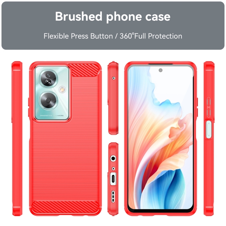 FLEXI TPU Védőburkolat Oppo A79 5G piros termék 2. képe