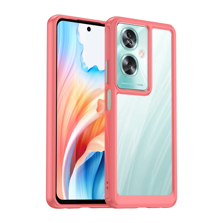 CRYSTAL Védőburkolat Oppo A79 5G piros akciós termékkép 1
