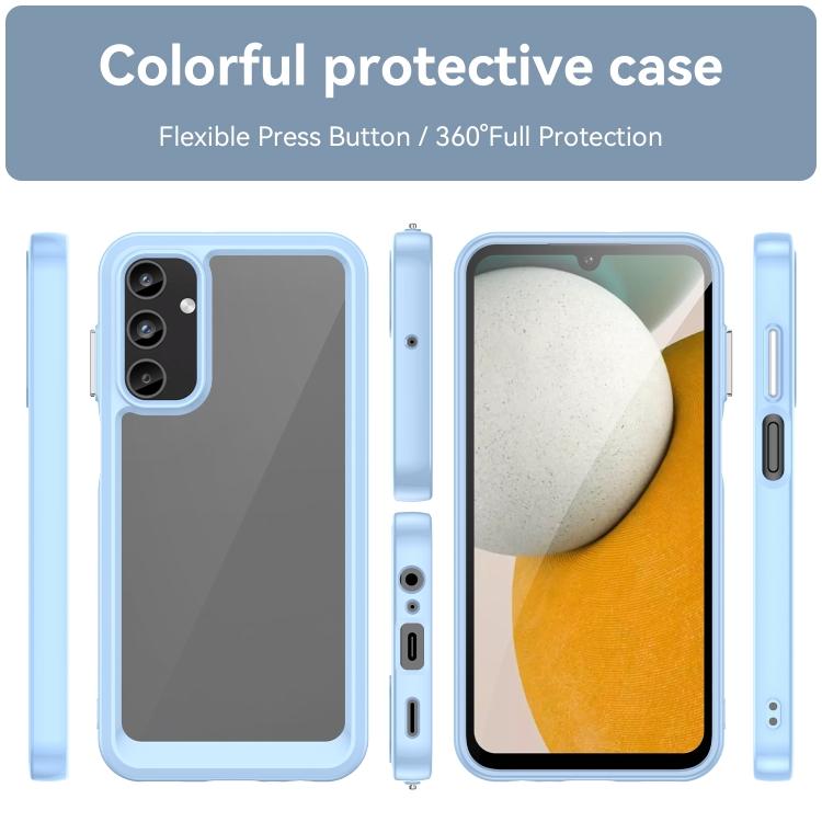 CRYSTAL Védőburkolat Samsung Galaxy A05s kék termék 2. képe
