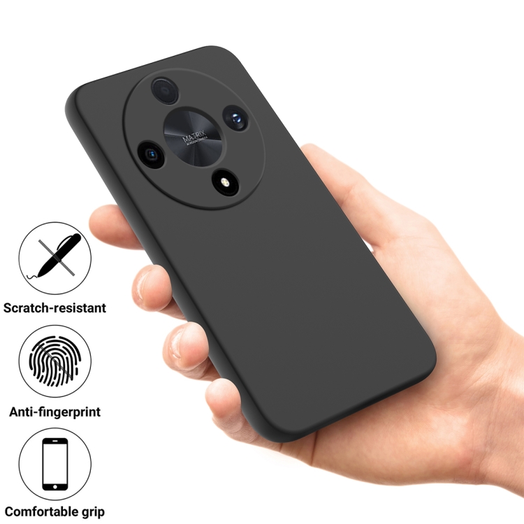 RUBBER Védőburkolat Honor Magic6 Lite 5G fekete termék 2. képe