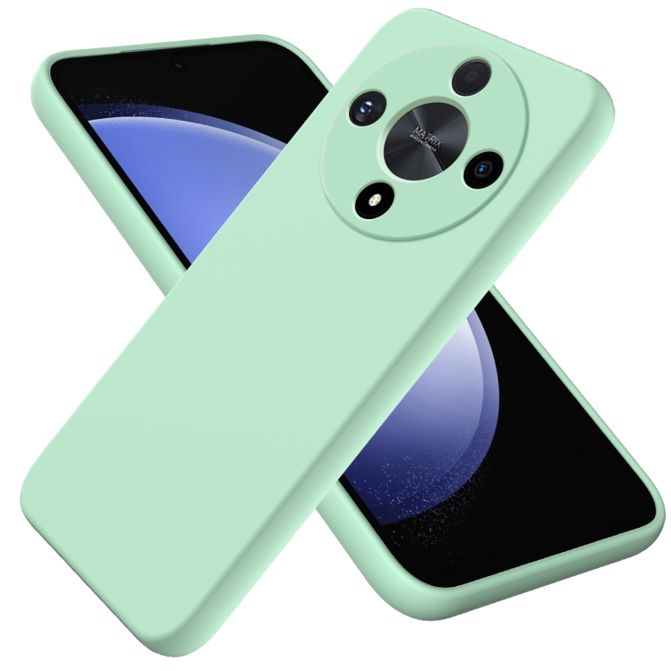 RUBBER Honor Magic6 Lite 5G zöld védőburkolat akciós termékkép 1