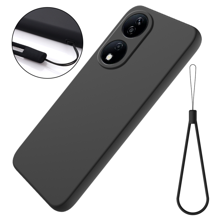 RUBBER Honor X7b védőburkolat fekete termék 2. képe
