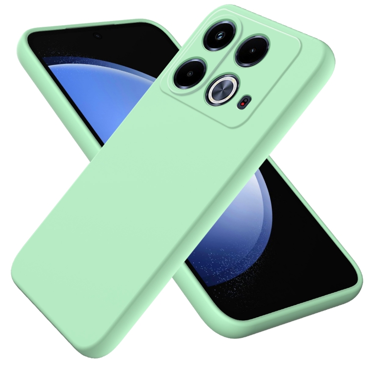 RUBBER Védőtok Infinixhez Note 40 zöld akciós termékkép 1