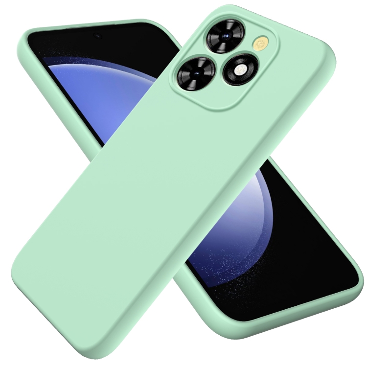 RUBBER Tecno Spark 20 Pro zöld védőburkolata akciós termékkép 1