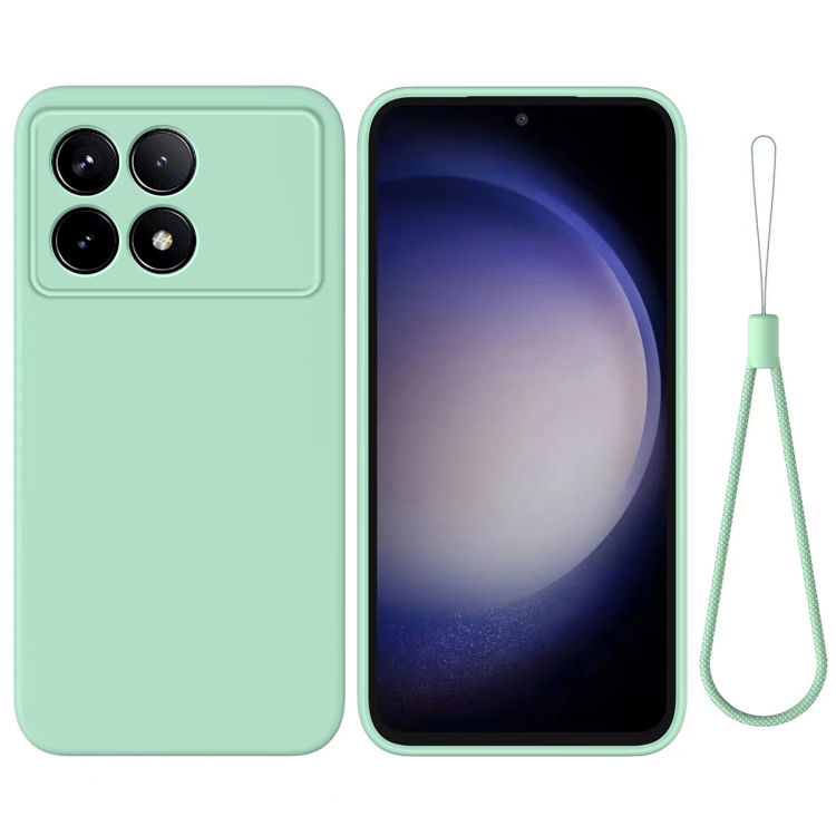 RUBBER Xiaomi Poco X6 Pro 5G zöld védőburkolat akciós termékkép 1