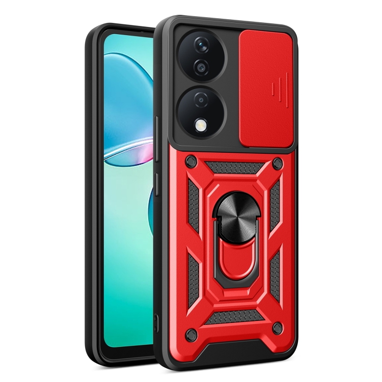 RING KAMERA Borító tartóval Honor X7b piros akciós termékkép 1