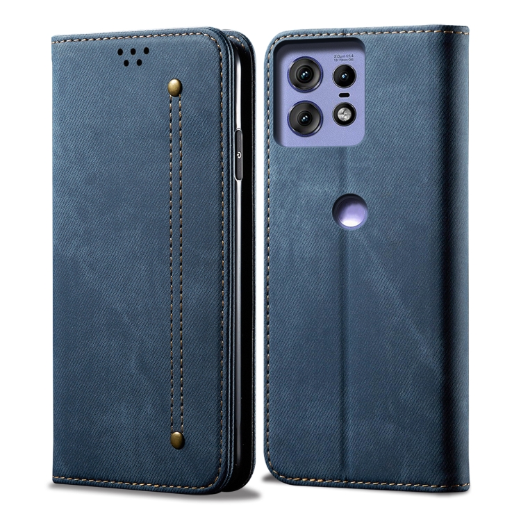 DENIM pénztárcavédő Motorola Edge 50 Pro kék akciós termékkép 1