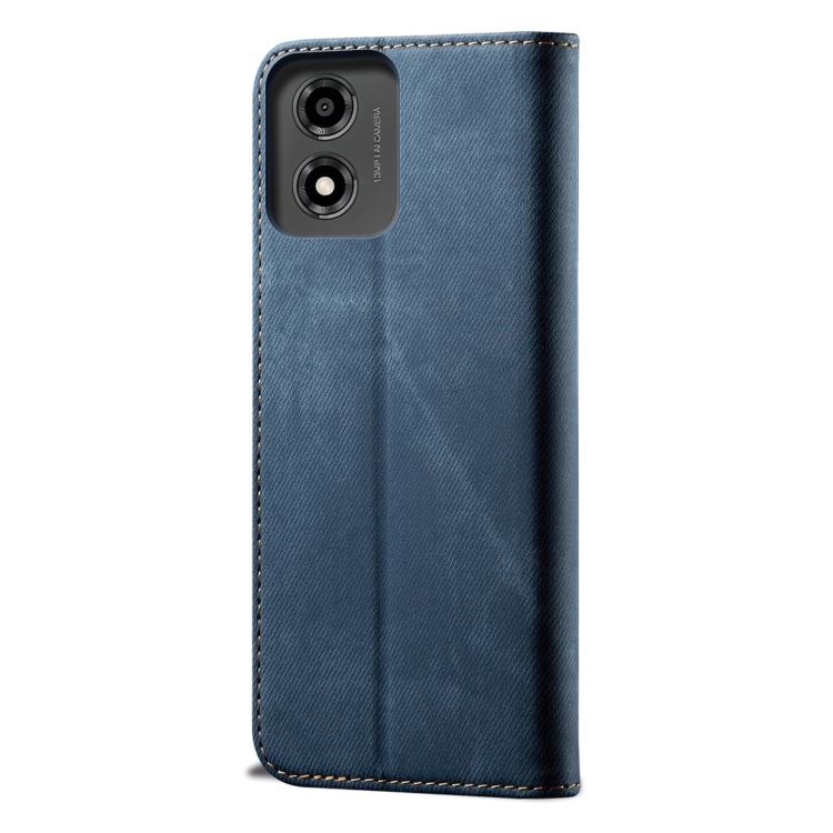 DENIM pénztárcahuzat Motorola Moto-hoz E14 kék termék 2. képe