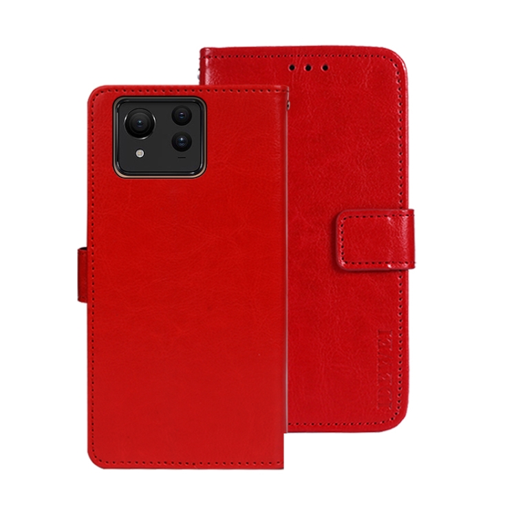 IDEWEI Wallet tok Asus Zenfone 11 Ultra piros akciós termékkép 1