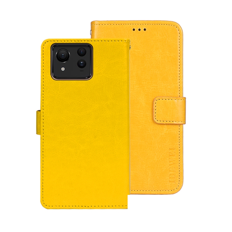 IDEWEI Wallet tok Asus Zenfone 11 Ultra sárga akciós termékkép 1