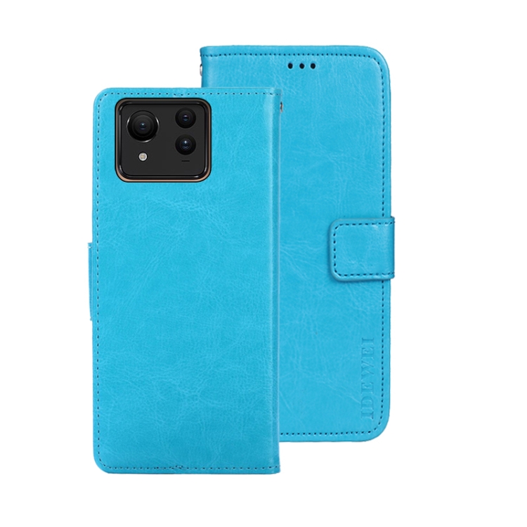 IDEWEI Wallet tok Asus Zenfone 11 Ultra világoskék akciós termékkép 1