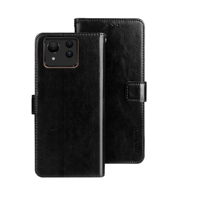 IDEWEI Wallet tok Asus Zenfone 11 Ultra fekete akciós termékkép 1
