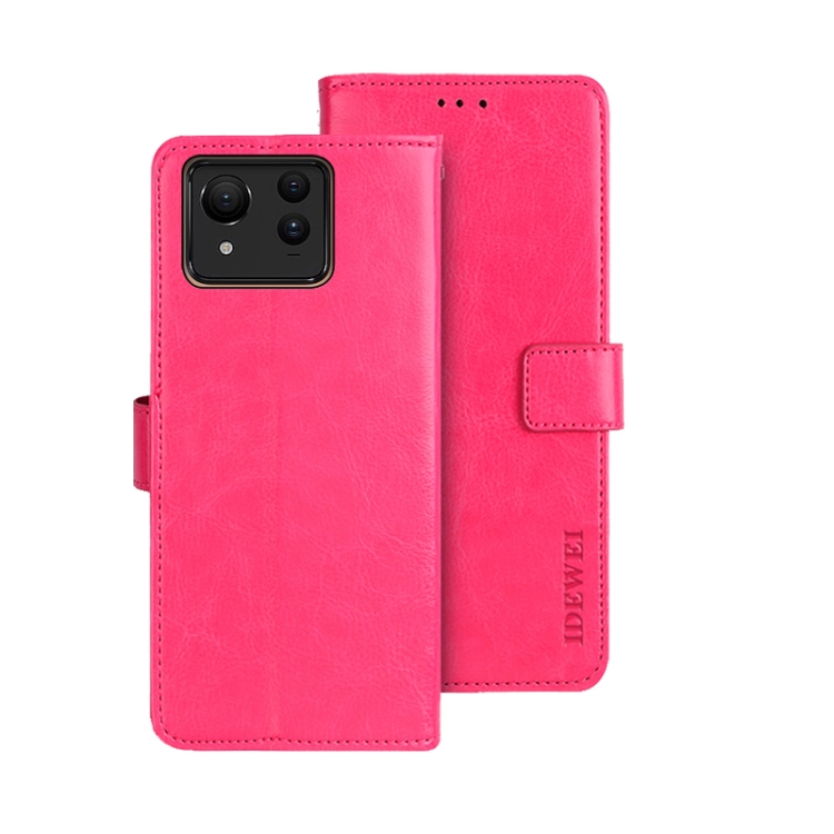 IDEWEI Wallet tok Asus Zenfone 11 Ultra rózsaszín akciós termékkép 1