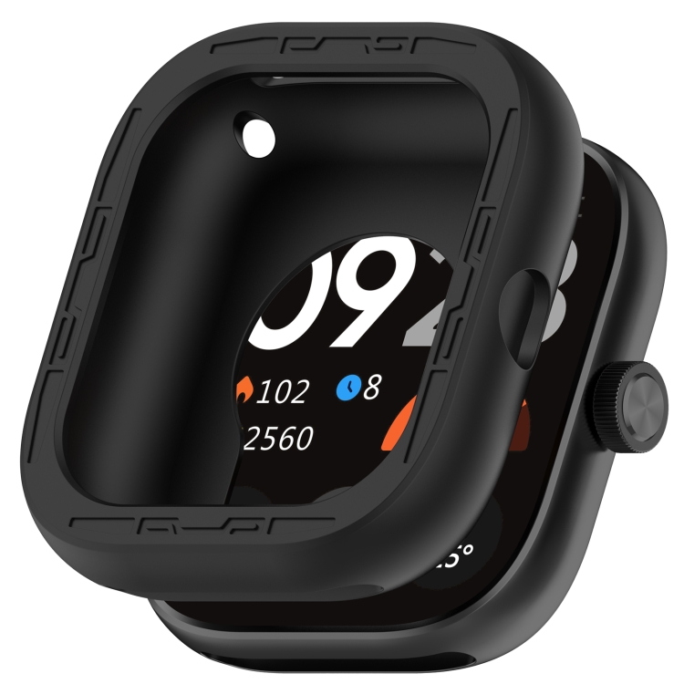 TPU HALF COVER Borító Redmi Watch 4-hez fekete akciós termékkép 1