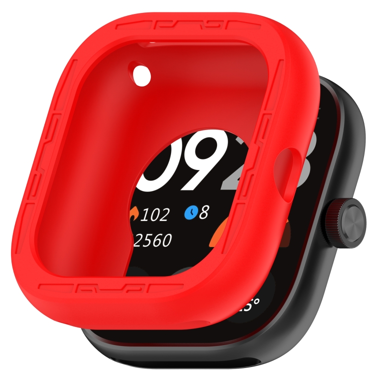 TPU HALF COVER Redmi Watch 4 borítója piros akciós termékkép 1