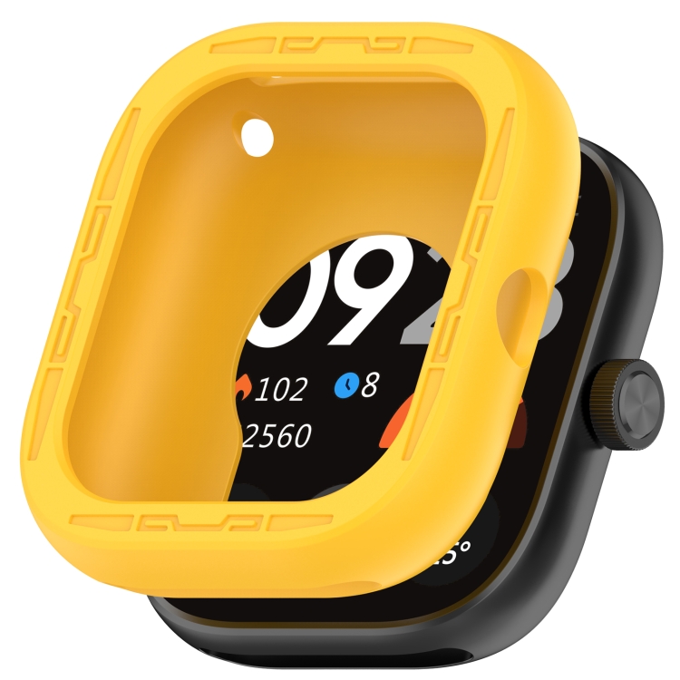 TPU HALF COVER Redmi Watch 4 sárga borítója akciós termékkép 1