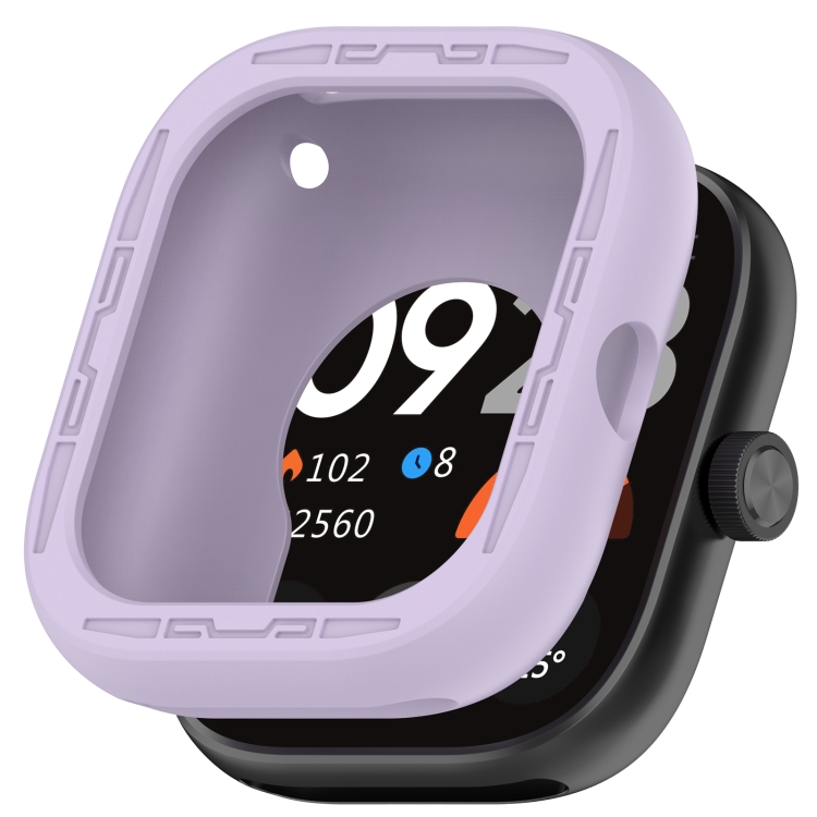TPU HALF Borító Redmi Watch 4-hez, lila akciós termékkép 1