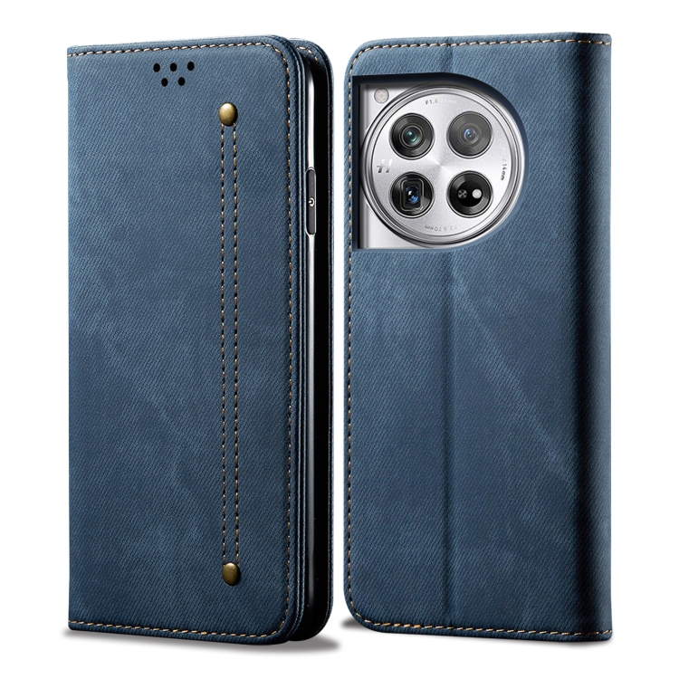 DENIM pénztárca huzat OnePlus 12 kék akciós termékkép 1