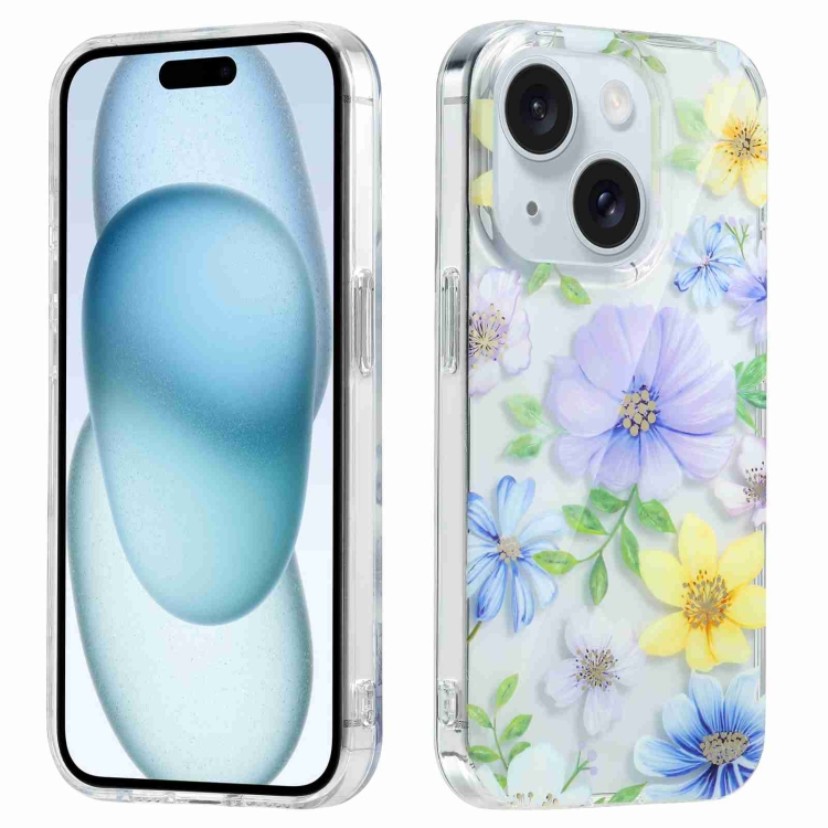 BLOOM Védőburkolat Apple iPhone 15 YELLOW FLOWER S telefonhoz akciós termékkép 1