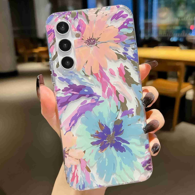 BLOOM Védőburkolat Samsung Galaxy S24 5G WATERCOLOR készülékhez akciós termékkép 1
