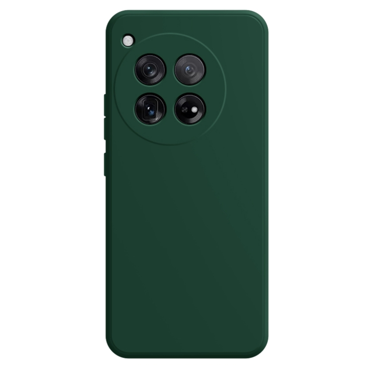 RUBBER Védőhuzat One Plus 12 sötétzöldhez akciós termékkép 1