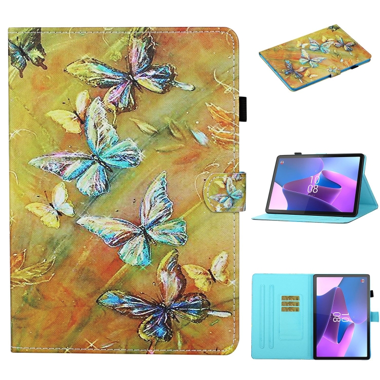 ART Összecsukható tok Lenovo Tab P12 BUTTERFLY termék 2. képe