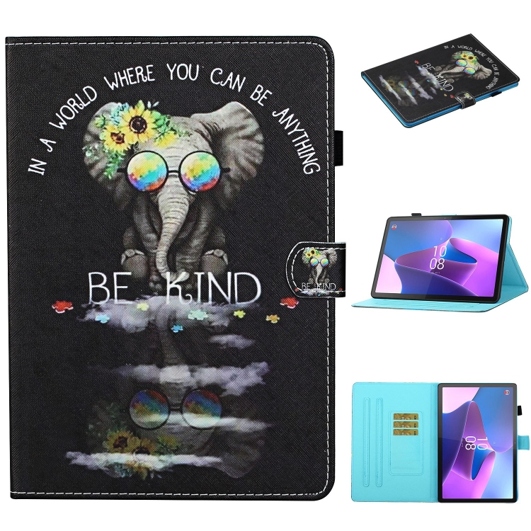 ART Összecsukható tok Lenovo Tab P12 ELEPHANT készülékhez termék 2. képe