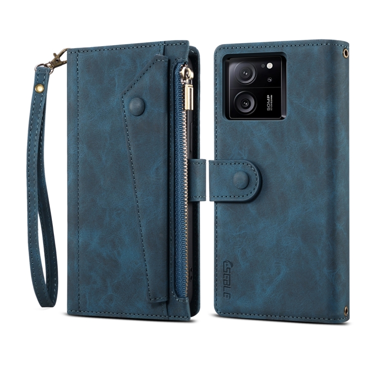 RFID Wallet tok Xiaomi 13T / 13T Pro kék akciós termékkép 1