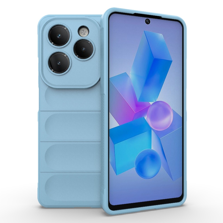 LÉPÉSEK Infinix Hot 40 / Hot 40 Pro védőburkolat világoskék akciós termékkép 1