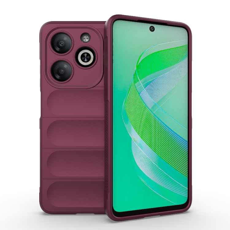 STEPS Védőburkolat Infinix Smart 8 bordóhoz akciós termékkép 1