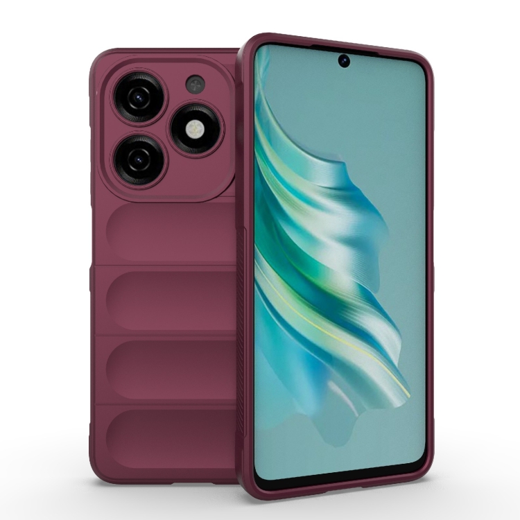STEPS Tecno Spark 20 bordó védőburkolat akciós termékkép 1