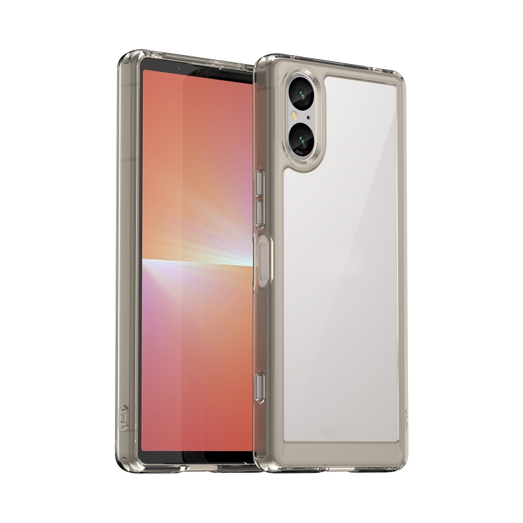CRYSTAL Védőburkolat Sony Xperia 5 V szürke akciós termékkép 1
