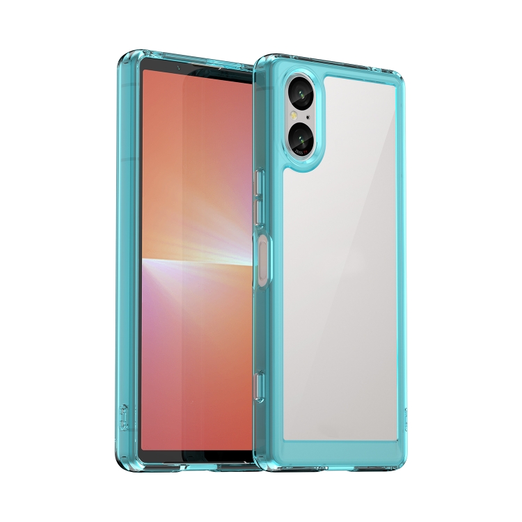 CRYSTAL Védőburkolat Sony Xperia 5 V türkiz akciós termékkép 1