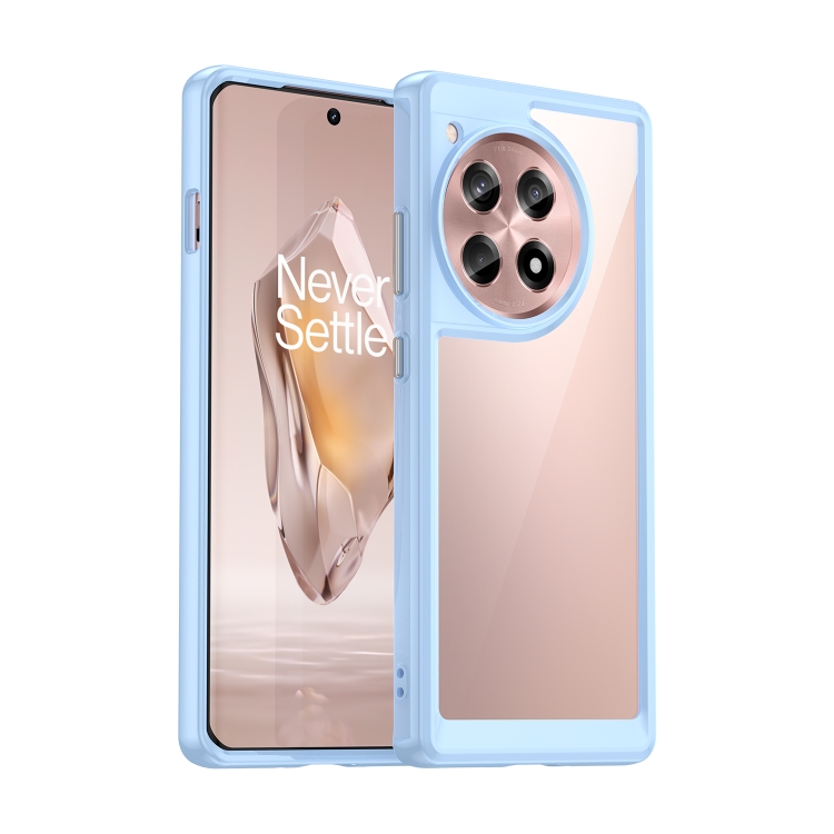 CRYSTAL Védőhuzat One Plus 12R világoskékhez akciós termékkép 1