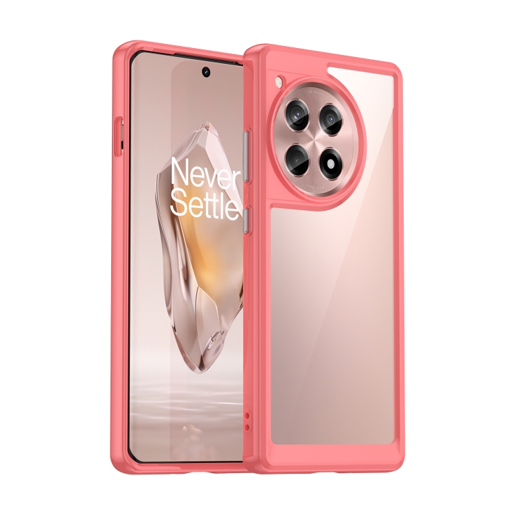 CRYSTAL Védőburkolat One Plus 12R piros akciós termékkép 1