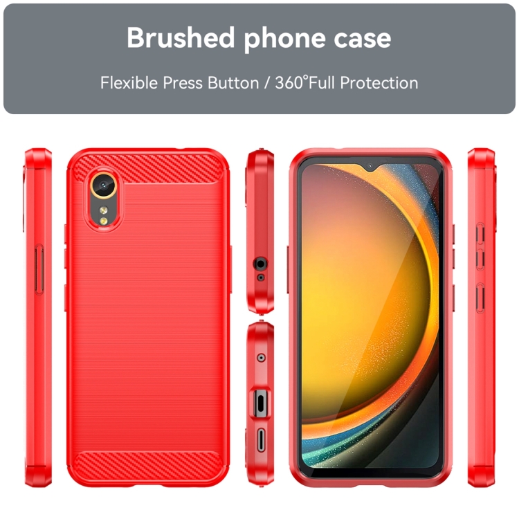 FLEXI TPU Védőburkolat Samsung Galaxy Xcover 7 piros termék 2. képe